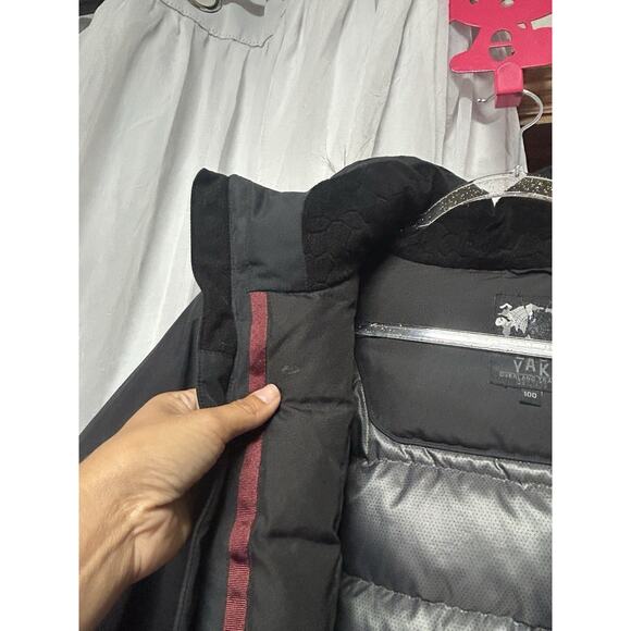 BLACK YAK Yak Tech Down Parka Jacket Fur Trim Hood Winter Insulated Coat 100 L - Picture 12 of 16